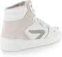 Hub Court-z High Hoge sneakers Leren Sneaker Dames Wit - Thumbnail 15