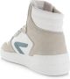 Hub Court z High Sneakers Leren Sneaker Dames Wit - Thumbnail 5