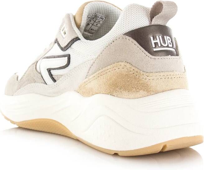 Hub Glide off white bone sneakers Suede Dames