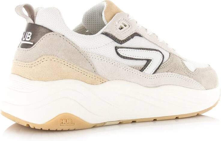 Hub Glide off white bone sneakers Suede Dames