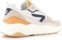 Hub Glide off white navy oak white Suede Heren - Thumbnail 8