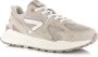 Hub Grid | bone off white Beige Suede Lage sneakers Dames - Thumbnail 3