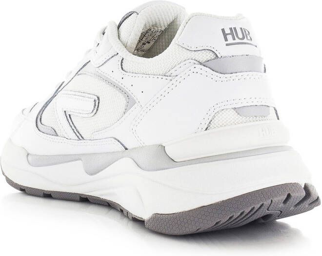 Hub Slam-W Wit Leer Lage sneakers Dames