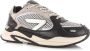 Hub Slam zwart beige damessneakers Zwart Mesh Lage sneakers Dames - Thumbnail 9