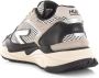 Hub Slam zwart beige damessneakers Zwart Mesh Lage sneakers Dames - Thumbnail 10