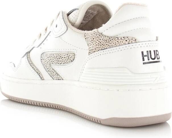 Hub Smash off white vista bone Leer Dames