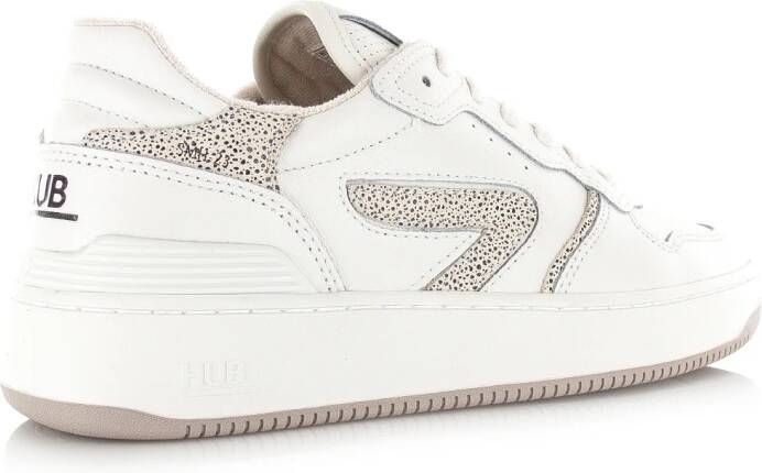 Hub Smash off white vista bone Leer Dames