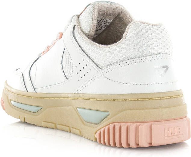 Hub Thrill | white surf spray Wit Leer Lage sneakers Dames