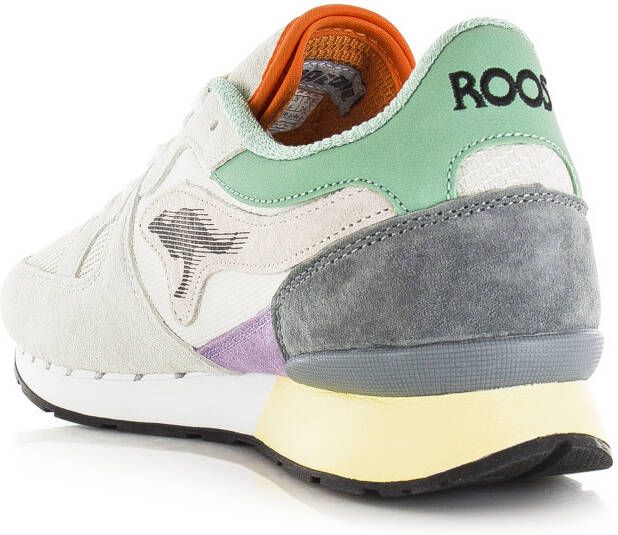 Kangaroos Coil R1 OG Wit Mesh Lage sneakers Dames