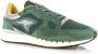 Kangaroos Coil R1 Tech | Evergreen Mustard Groen Mesh Lage sneakers Heren - Thumbnail 3