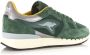 Kangaroos Coil R1 Tech | Evergreen Mustard Groen Mesh Lage sneakers Heren - Thumbnail 4