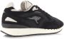 Kangaroos Coil R3 Black Sand Zwart Mesh Lage sneakers Unisex - Thumbnail 4
