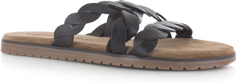 Lazamani ladies woven mules Zwart Leer Geen Dames