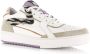 Maruti Lage sneakers Alfie wit suède ponyhaar Multicolor Dames - Thumbnail 3