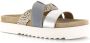 Maruti Bari slippers Pixel Offwhite Blauw Leer Geen Dames - Thumbnail 8