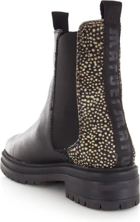Maruti Bay Leather Zwart Leer Chelsea boots Dames