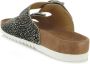 Maruti Beige Pixel Print Sliders Bellona Multicolor Dames - Thumbnail 14