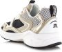 Maruti Novi Lage Dames Sneakers Zwart\Wit\Goud - Thumbnail 9