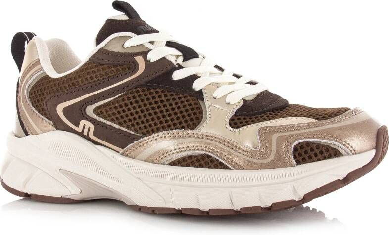 Maruti Novi sneakers dames bruin Mesh Dames