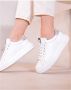 Maruti Ted Lage sneakers Leren Sneaker Dames Wit - Thumbnail 10