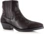 Maruti Tessy Strass enkellaarzen zwart Leer Western Dames - Thumbnail 3