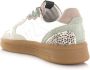 Maruti Yale Suede sneakers groen Wit Leer Lage sneakers Dames - Thumbnail 12