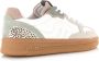 Maruti Yale Suede sneakers groen Wit Leer Lage sneakers Dames - Thumbnail 13