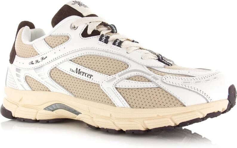 Mercer Amsterdam Mercer The Re-Run Vintage white brown Leer Unisex