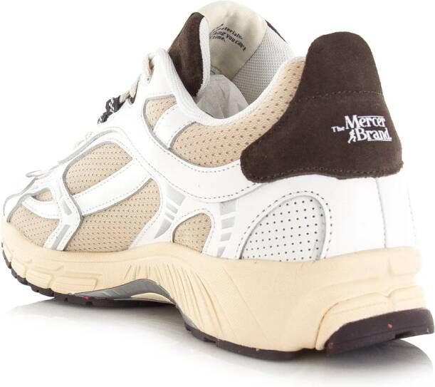 Mercer Amsterdam Mercer The Re-Run Vintage white brown Leer Unisex