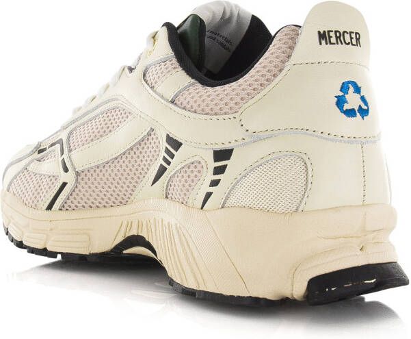 Mercer Amsterdam The Re-Run off white Wit Mesh Lage sneakers Unisex