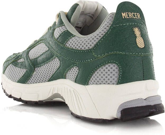 Mercer Amsterdam The Re-Run Pineapple green Groen Mesh Lage sneakers Unisex