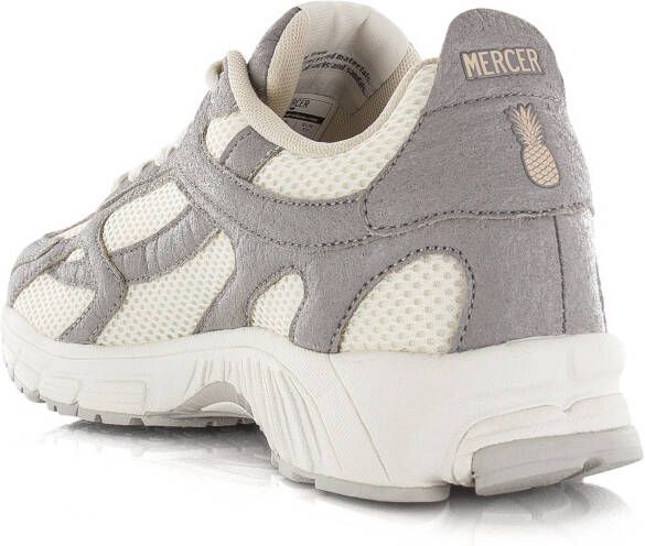 Mercer Amsterdam The Re-Run Pineapple Grijs Mesh Lage sneakers Unisex