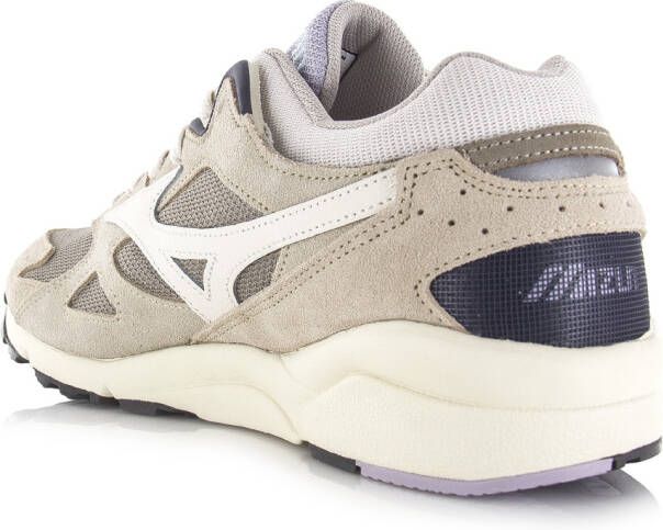Mizuno Sky Medal sneakers kaki wit Suede Heren
