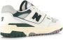New Balance 550 | sea salt marsh green Wit Leer Lage sneakers Unisex - Thumbnail 14