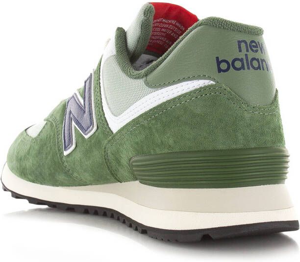 New Balance 574 Groen Suede Lage sneakers Unisex