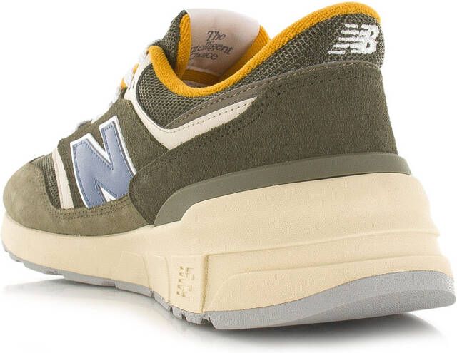 New Balance 997R Groen Suede Lage sneakers Heren