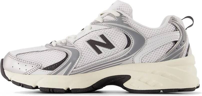 New Balance 530 silver metallic black Mesh Unisex
