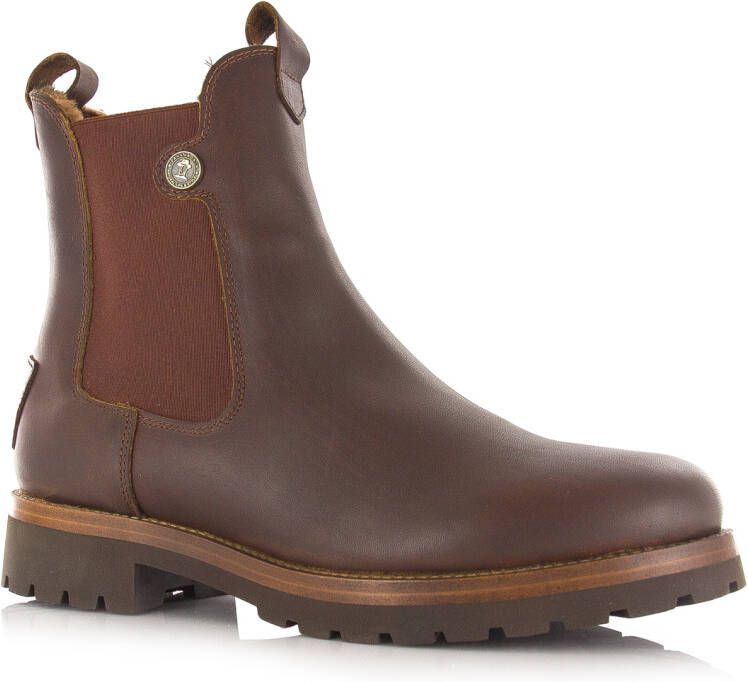 PANAMA JACK leren chelsea boots bruin Leer Dames