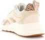 POELMAN beige sneakers van mesh Beige Mesh Lage sneakers Dames - Thumbnail 5