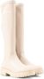 POSH by Poelman CYBELE Dames Hoge Stretch Laarzen Crème - Thumbnail 5