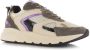 POELMAN LPCIBEL-16POE2 Wit Mesh Lage sneakers Dames - Thumbnail 5