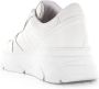POELMAN LPJANA-08POE Sneaker white Wit Leer Lage sneakers Dames - Thumbnail 5