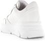 POELMAN LPJANA-08POE Sneaker white Wit Leer Lage sneakers Dames - Thumbnail 4