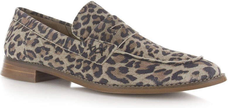 PS Poelman SOPHIE Dames Loafers met ketting Crème PS Poelman SOPHIE Dames Loafers met ketting Crème