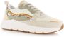 POSH by Poelman CHARLIE Dames Sneakers Beige met combinatie - Thumbnail 5