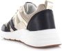 POELMAN zwarte beige sneakers van mesh Zwart Mesh Lage sneakers Dames - Thumbnail 12