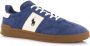 POLO RALPH LAUREN Ralph Lauren Lage Sneakers Heren Hrt Aera Pp Low Top Lace Maat: 45 Materiaal: Suède Kleur: Blauw - Thumbnail 9