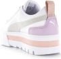 Puma Mayze Lth Wns | white rose quartz Wit Leer Lage sneakers Dames - Thumbnail 5