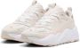 Puma RS X efekt prm wns frosted ivory wh Beige Leer Lage sneakers Dames - Thumbnail 2