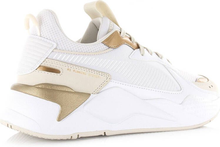 Puma RS-X Glam Wns warm white Wit Leer Lage sneakers Dames